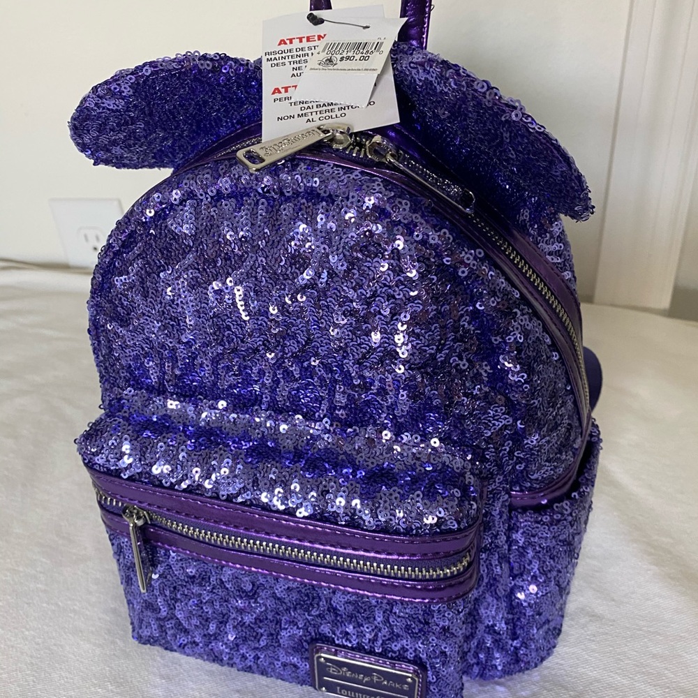 Disney Purple Potion Backpack NWT